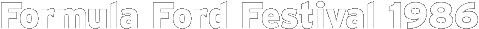 Formula Ford 